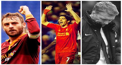 توهجات أوروبا.. ظاهرة سواريز..ومسرح الأحلام يتحول لكوابيس..وانتصارات روما تعود .. فيديو